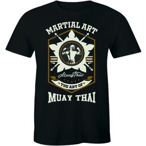 Muay Thai Martial Art Fighting Sports Mens T-shirt